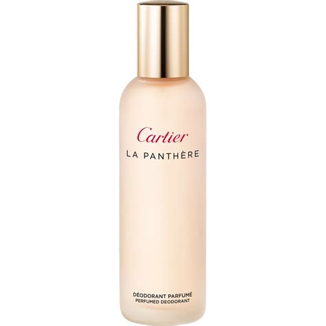 cartier la panthere deodorant spray|Cartier La Panthère Eau de Toilette Fragrance Collection .